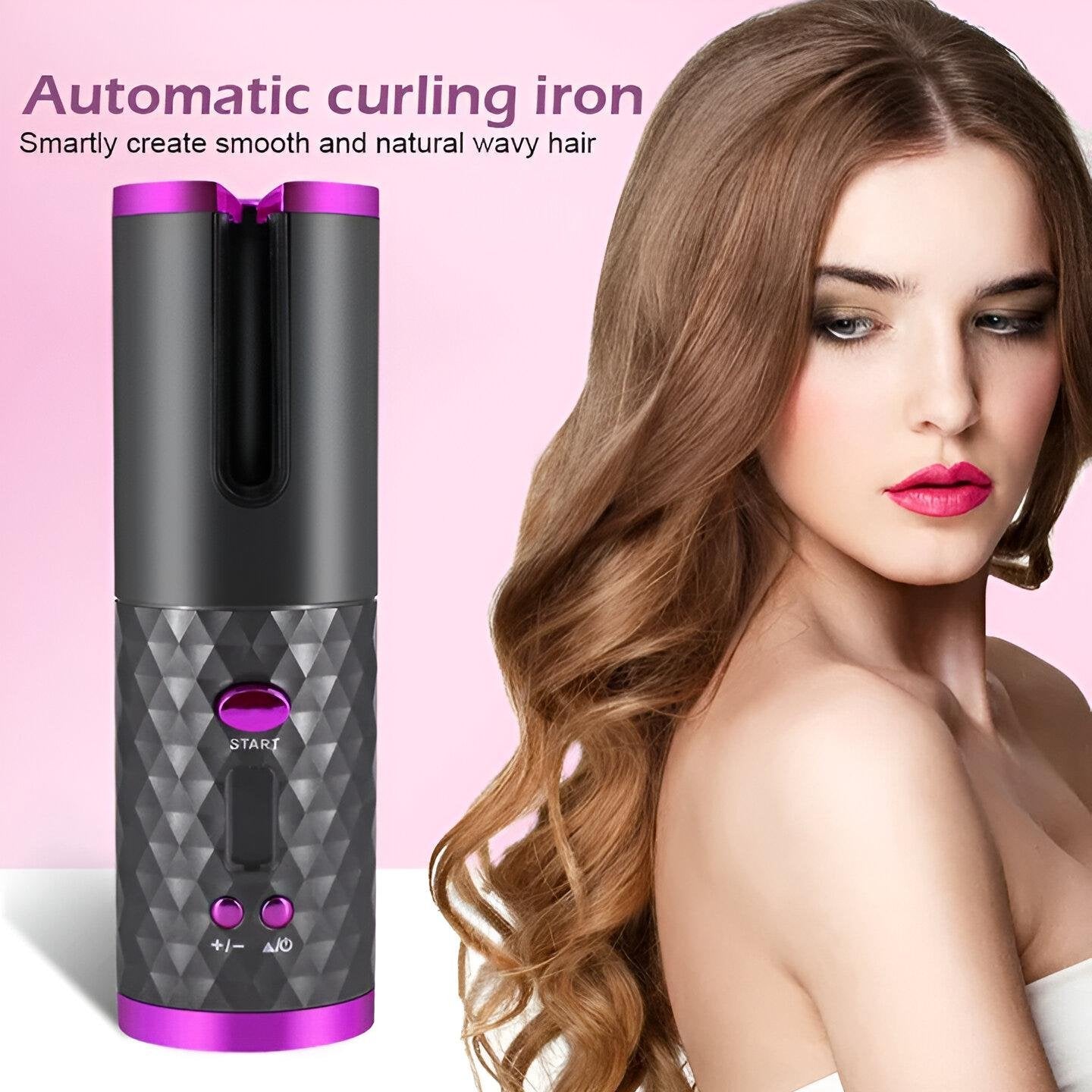 Automatic Wireless Hair Curler USB Rechargeable