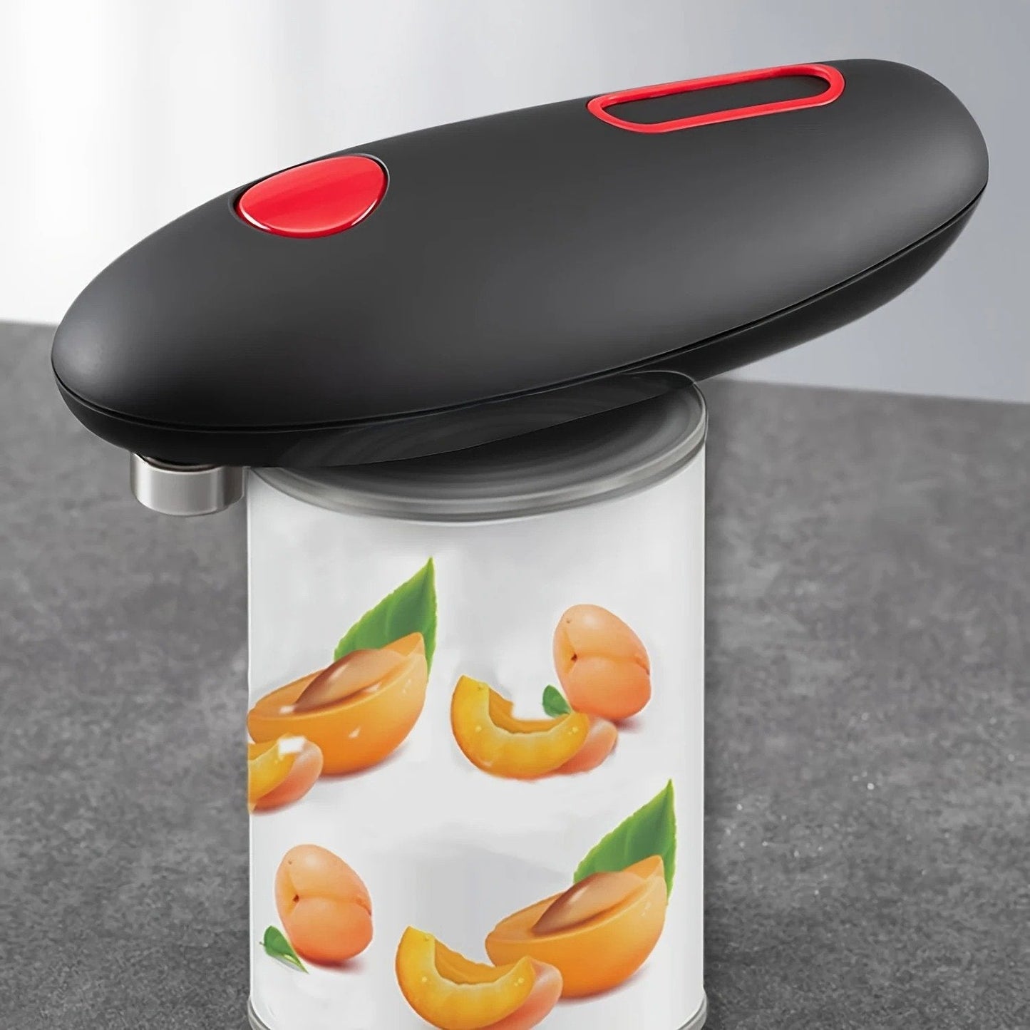 Automatic Electric Jar and Can Opener with Touch Operation and Safe Edges